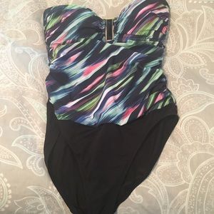 Strapless LaBlanca One Piece Swimsuit 12